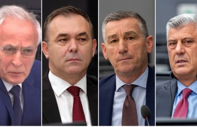 Prokuroria Speciale kërkon dënim total prej 45 vjetësh për Thaçin dhe të tjerët, varësisht nga “kontributet individuale të krimeve”