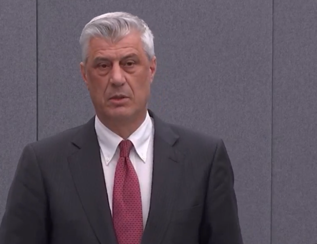 “Plotësisht i pafajshëm”, Hashim Thaçi deklarohet para gjykatës së Hagës për aktakuzën e dytë