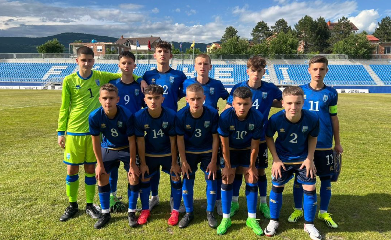 U15/ Kosova barazon në miqësoren e parë me Shqipërinë