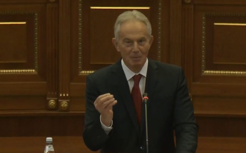 Blair: Kosova po përballet akoma me sfida por në të ardhmen duhet të bëhet pjesë e Bashkimit Evropian