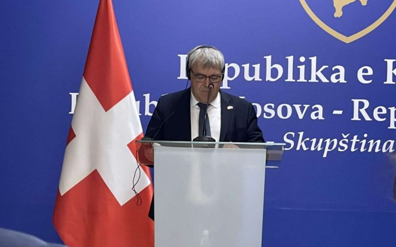 Nussbaumer: Zvicra e shqetësuar për tensionet mes Kosovës dhe Serbisë, bëjmë thirrje për parandalim