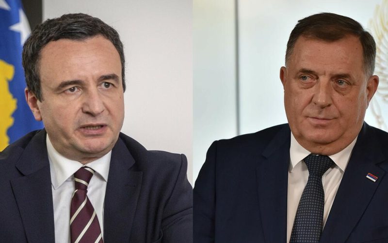 Kurti nesër në Sarajevë, Dodik: Gjërat në BeH do të komplikohen ndjeshëm nëse vjen Kurti