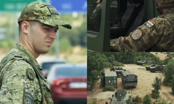 Ushtarë kroatë patrullojnë në Vërmicë, KFOR: Prania e tyre në terren, e rëndësishme për ambient të sigurt dhe stabil
