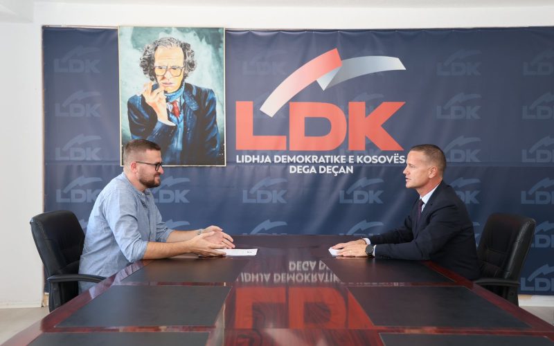 Ndriçim Çekaj nga Irzniqi, kandidat i LDK-së për asamblist në Kuvendin Komunal të Deçanit