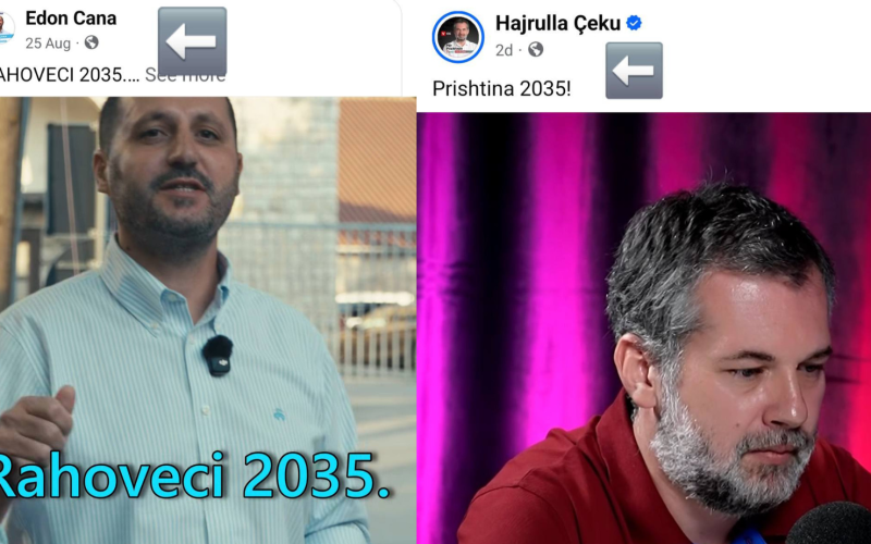 Favoriti për Prishtinën kopjon planprogramin e Edon Canës, del me fushatën “Prishtina 2035”