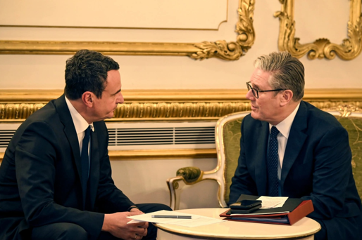 Diskutim i rëndësishëm në Britaninë e Madhe, Kurti takohet me homologun Keir Starmer