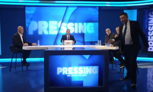 Momente tensioni – Valon Syla lëshon studion pas përplasjes me Ramiz Lladrovcin