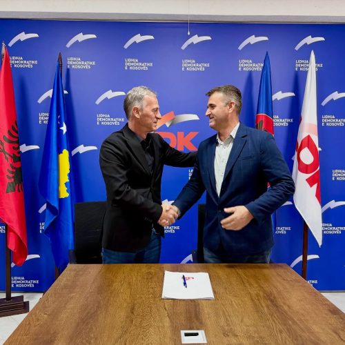 LDK siguron mbështetjen e NISMA-s për balotazhin e Fushë Kosovës