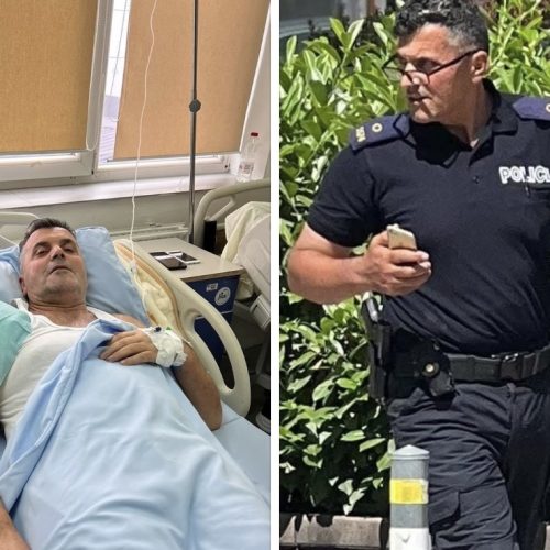 Operohet polici kosovar i cili u godit nga një shofer që refuzoi të kontrollohej