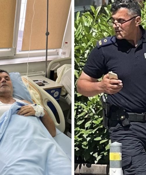 Operohet polici kosovar i cili u godit nga një shofer që refuzoi të kontrollohej