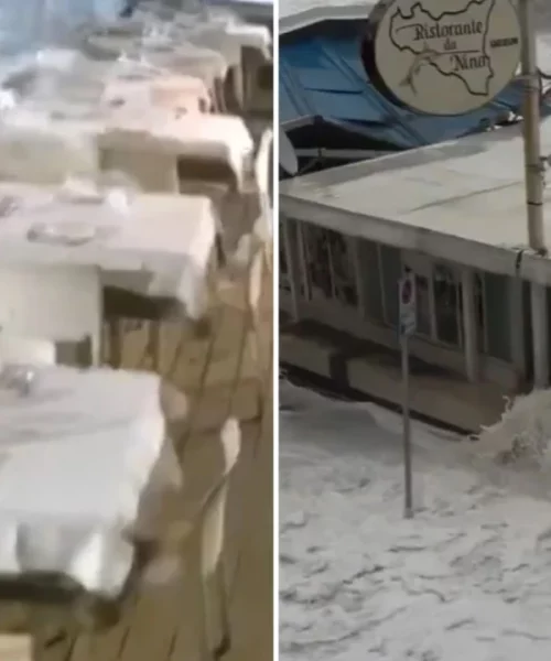 Uragani ‘Harry’ godet Italinë, alarm i kuq në Siçili dhe Sardenjë, nis evakuimi i banorëve