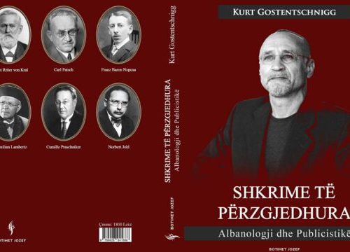 Botohet libri “Shkrime të Përzgjedhura – Albanologji dhe Publicistikë” i autorit Kurt Gostentschnigg
