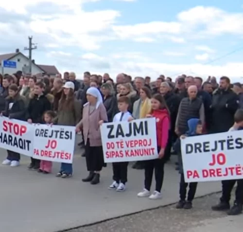 Nis protesta në Grabanicë, bllokohet rruga Prishtinë–Pejë