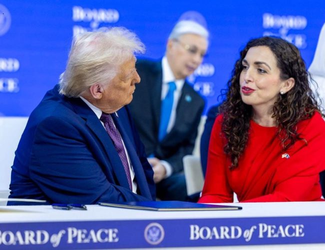 Osmani me ftesë të Trumpit merr pjesë në takimin inaugurues të Bordit të Paqes