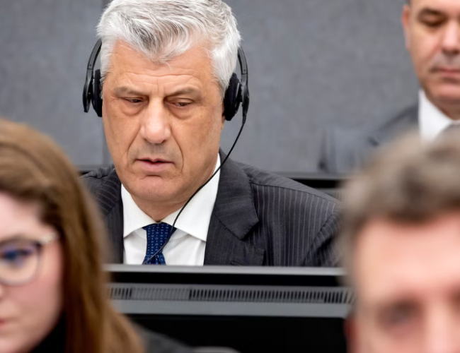 The Independent pas deklaratave përmbyllëse të Thaçit në Hagë: U paraqit si burrë shteti dhe paqe-bërës