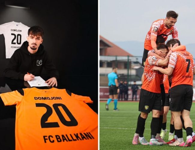 Zyrtare: Toni Domgjoni transferohet te Ballkani