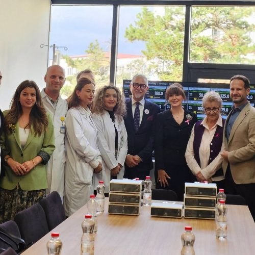 80 mijë euro donacion për Onkologjinë nga Jahjaga
